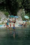 Bagno nel fiume Calore a Controne e Kiena a Campagna (SA) - foto 3