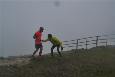 TRAIL di PIZZO San Michele N°3157 FOTO scattate a raffica in VETTA da Peppe Dalessio con nebbia e gran freddo - foto 990