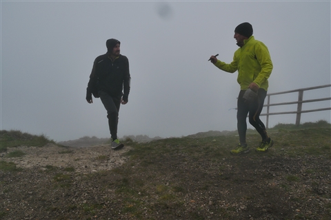 TRAIL di PIZZO San Michele N°3157 FOTO scattate a raffica in VETTA da Peppe Dalessio con nebbia e gran freddo - foto 1280