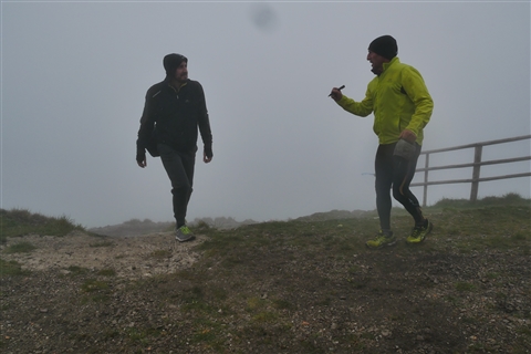 TRAIL di PIZZO San Michele N°3157 FOTO scattate a raffica in VETTA da Peppe Dalessio con nebbia e gran freddo - foto 1281