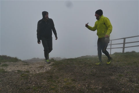TRAIL di PIZZO San Michele N°3157 FOTO scattate a raffica in VETTA da Peppe Dalessio con nebbia e gran freddo - foto 1282