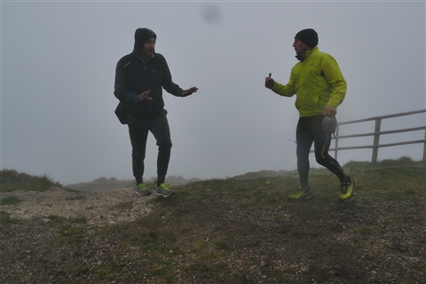 TRAIL di PIZZO San Michele N°3157 FOTO scattate a raffica in VETTA da Peppe Dalessio con nebbia e gran freddo - foto 1284