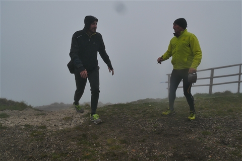 TRAIL di PIZZO San Michele N°3157 FOTO scattate a raffica in VETTA da Peppe Dalessio con nebbia e gran freddo - foto 1286