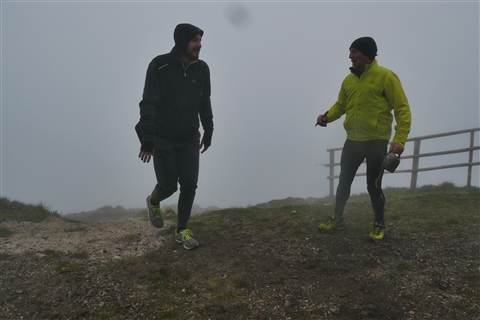 TRAIL di PIZZO San Michele N°3157 FOTO scattate a raffica in VETTA da Peppe Dalessio con nebbia e gran freddo - foto 1287