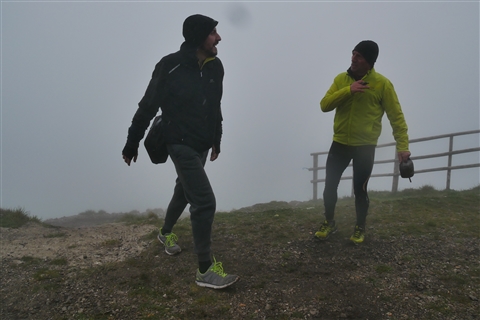 TRAIL di PIZZO San Michele N°3157 FOTO scattate a raffica in VETTA da Peppe Dalessio con nebbia e gran freddo - foto 1290