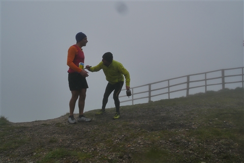 TRAIL di PIZZO San Michele N°3157 FOTO scattate a raffica in VETTA da Peppe Dalessio con nebbia e gran freddo - foto 1841