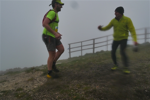 TRAIL di PIZZO San Michele N°3157 FOTO scattate a raffica in VETTA da Peppe Dalessio con nebbia e gran freddo - foto 1978