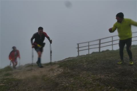 TRAIL di PIZZO San Michele N°3157 FOTO scattate a raffica in VETTA da Peppe Dalessio con nebbia e gran freddo - foto 1995