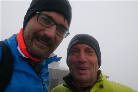 TRAIL di PIZZO San Michele N°3157 FOTO scattate a raffica in VETTA da Peppe Dalessio con nebbia e gran freddo - foto 2420