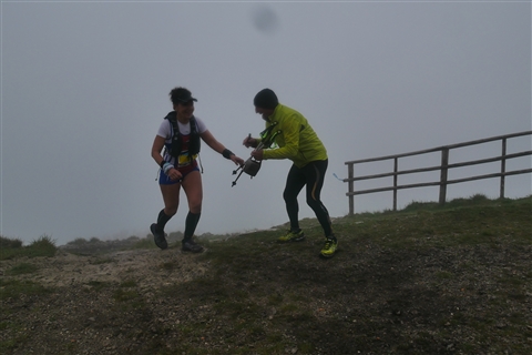 TRAIL di PIZZO San Michele N°3157 FOTO scattate a raffica in VETTA da Peppe Dalessio con nebbia e gran freddo - foto 2482