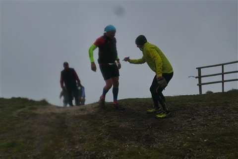 TRAIL di PIZZO San Michele N°3157 FOTO scattate a raffica in VETTA da Peppe Dalessio con nebbia e gran freddo - foto 2641