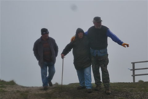 TRAIL di PIZZO San Michele N°3157 FOTO scattate a raffica in VETTA da Peppe Dalessio con nebbia e gran freddo - foto 2720