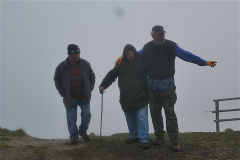 TRAIL di PIZZO San Michele N°3157 FOTO scattate a raffica in VETTA da Peppe Dalessio con nebbia e gran freddo - foto 2721