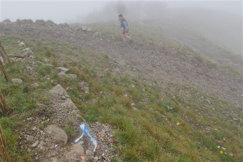 TRAIL di PIZZO San Michele N°3157 FOTO scattate a raffica in VETTA da Peppe Dalessio con nebbia e gran freddo - foto 2746