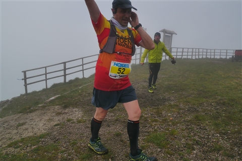 TRAIL di PIZZO San Michele N°3157 FOTO scattate a raffica in VETTA da Peppe Dalessio con nebbia e gran freddo - foto 2853