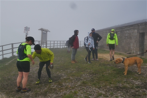 TRAIL di PIZZO San Michele N°3157 FOTO scattate a raffica in VETTA da Peppe Dalessio con nebbia e gran freddo - foto 2973