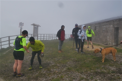 TRAIL di PIZZO San Michele N°3157 FOTO scattate a raffica in VETTA da Peppe Dalessio con nebbia e gran freddo - foto 2980