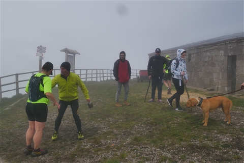 TRAIL di PIZZO San Michele N°3157 FOTO scattate a raffica in VETTA da Peppe Dalessio con nebbia e gran freddo - foto 2985