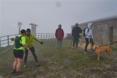 TRAIL di PIZZO San Michele N°3157 FOTO scattate a raffica in VETTA da Peppe Dalessio con nebbia e gran freddo - foto 2987