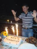 Festa a sorpresa per il ritorno di  Antonello dall' Afghanistan - foto 17