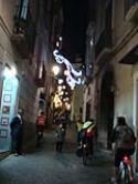 Passeggiata per le strade illuminate di Salerno - foto 62