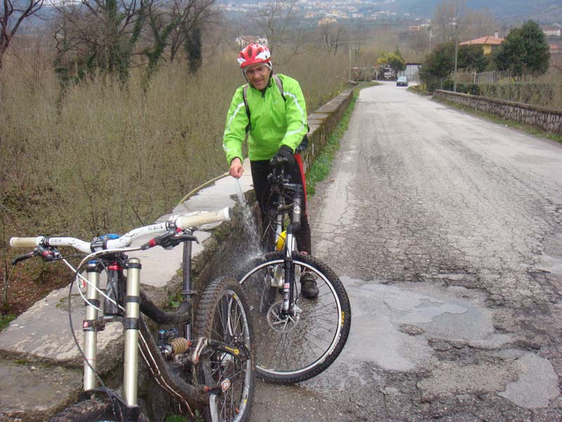 Escursione con Luciano il percorso:Lancusi->Fisciano->Calvanico->Sieti->Prepezzano->Giffoni Sei Casali->Pontecagnano->Salerno->Baronissi->Lancusi.
